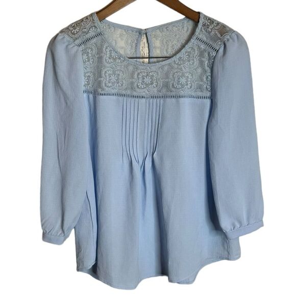 Mine Blue Top size Large - Picture 1 of 5